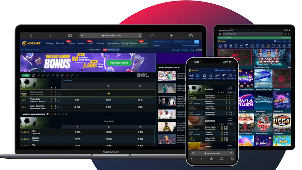 MozzartBet Sportsbook and Casino Desktop and Mobile Banner